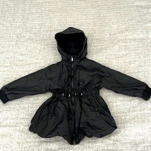 Habitual Kid - black rain jacket